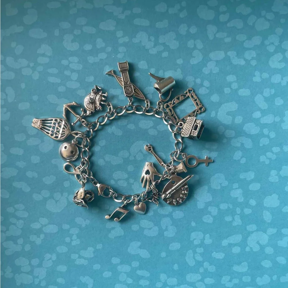 Silver Charm Bracelet